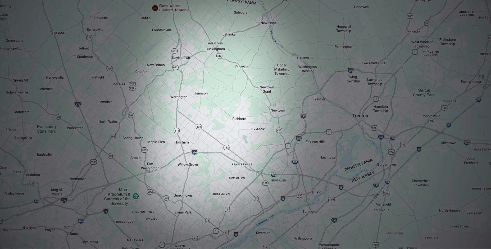Service Area Map 1