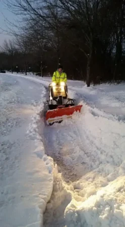Newtown, PA Commercial Snow Removal